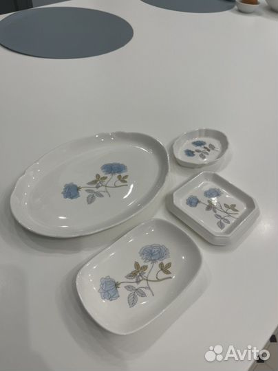 Винтажная посуда Wedgwood ice rose