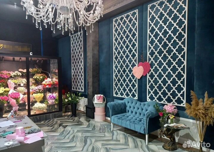 Цветочный магазин в центре города