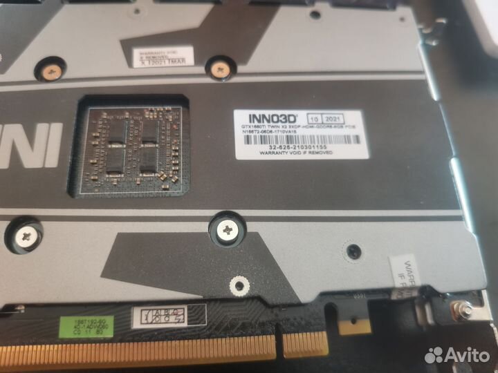 Видеокарта gtx 1660 ti 6gb