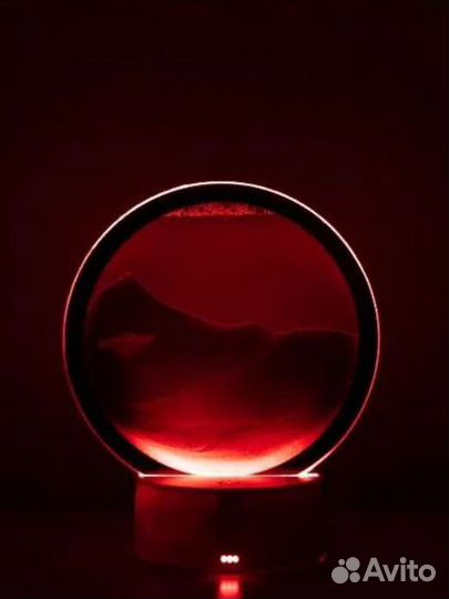 Светильник лампа ночник 3D живая картина Пески NEW