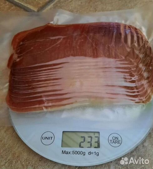 Упаковка для Prosciutto, для длительного хранения
