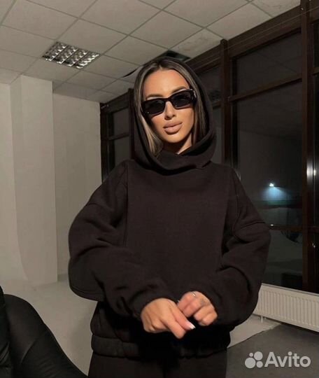 Спортивный костюм на флисе женский