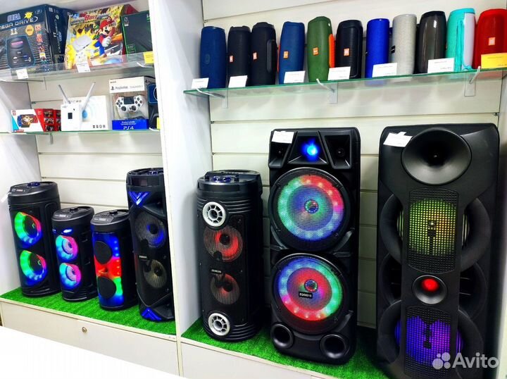 Большие беспроводные колонки