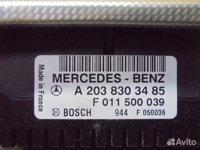 Переключатель отопителя Mercedes CLK W209 2038303485