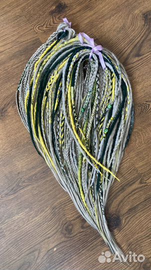 Дреды крючковые, микс-комплект