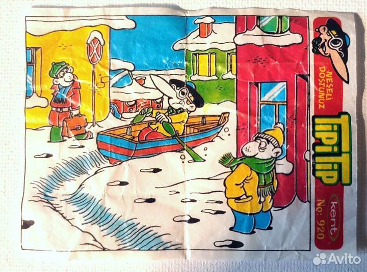 Вкладыши Типитип Большие