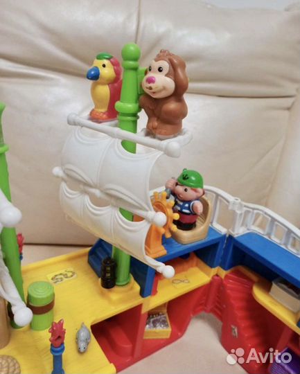 Пиратский корабль kiddieland