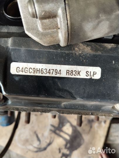 Двигатель на kia sportage 2 g4gc