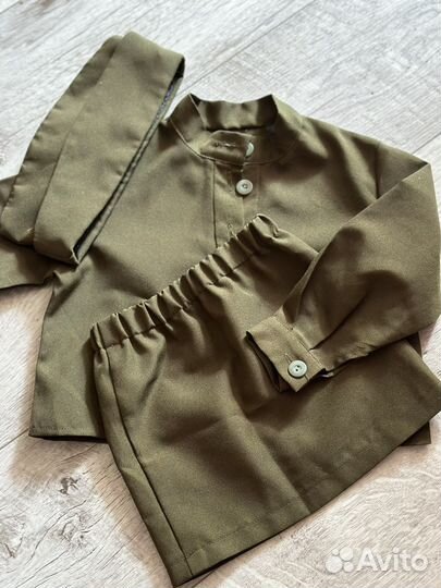 Костюм детский на девочку на 9 мая парадный