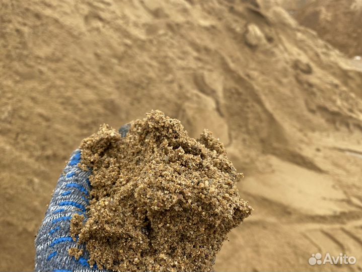 Песок, щебень