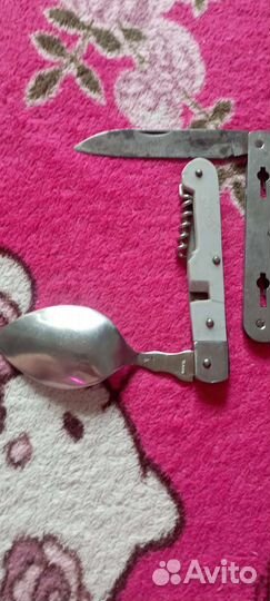 Набор походный ложка вилка нож, Москва