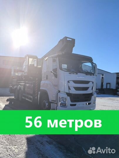 Автовышка Isuzu, 56 метров + Паспорт для ртн