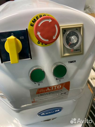 Тестомес спиральный eksi EH-20-2v, assum SH20