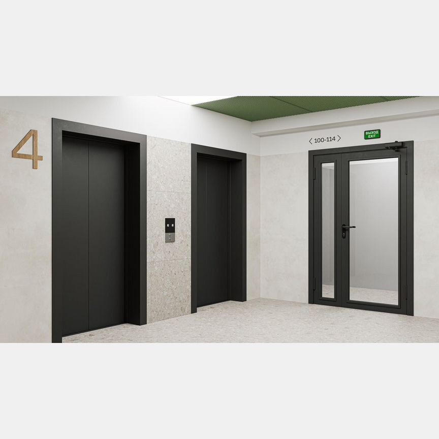 2-к. апартаменты, 64,4 м², 15/23 эт.