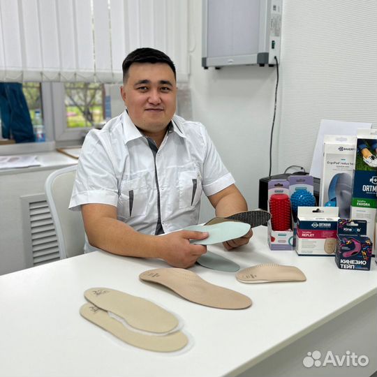 Изготовление индивидуальных ортопедических стелек