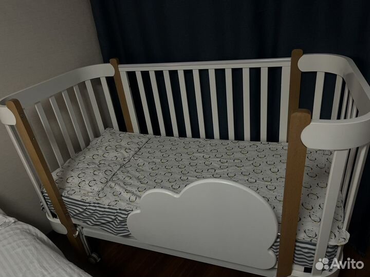 Детская кроватка happy baby mommy lux