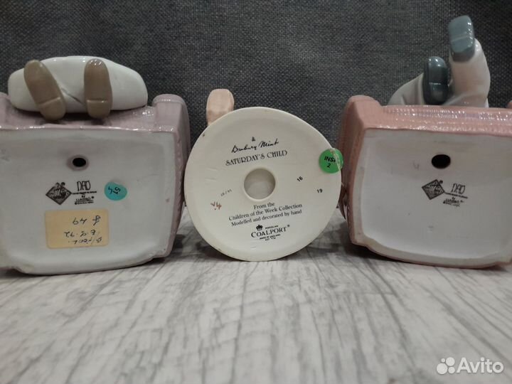 Фарфор статуэтки Coalport и nao by lladro