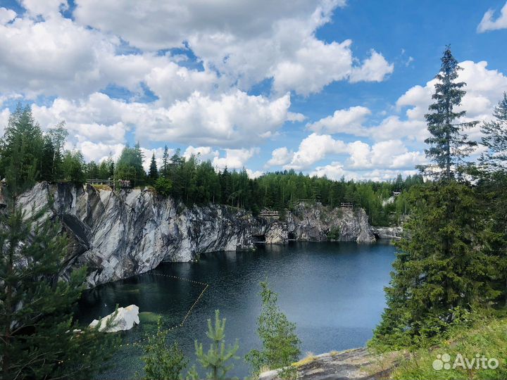 Рускеала групповые и индивидульные экскурсии