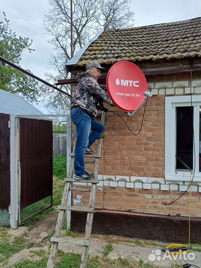 Кстановка беспроводного интернета и тв в дом