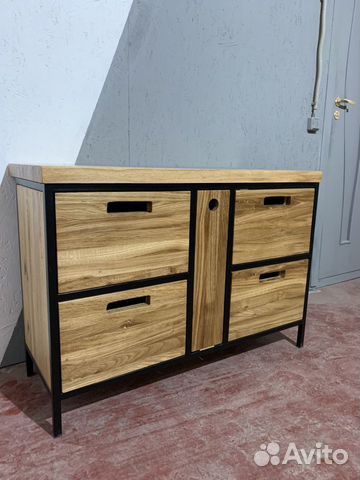 Тумба под раковину лофт