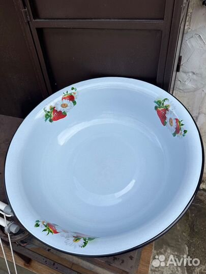 Тазик эмалированный 12 л