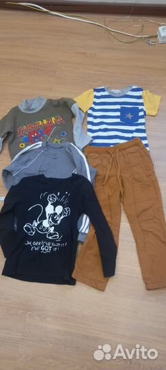Вещи для мальчика пакетом