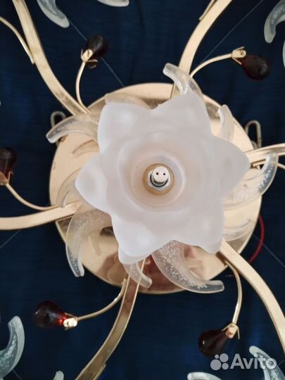 Люстра с пультом, семь режимов подсветки