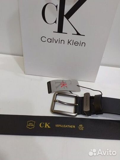 Ремень мужской Calvin Klein натуральная кожа