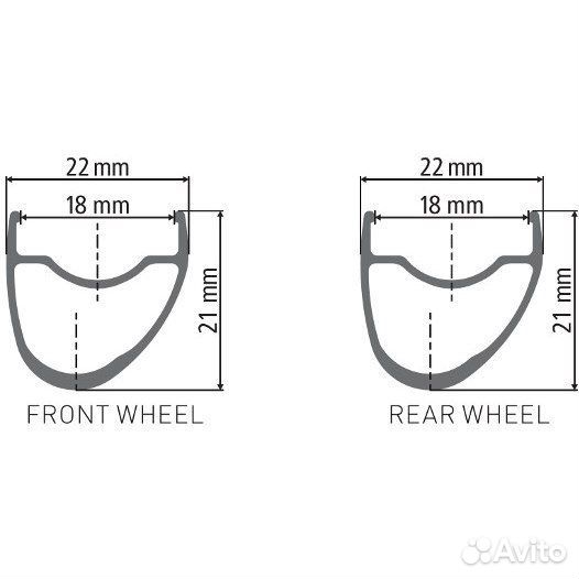 Обод DT Swiss PR 1400 dicut db 21 пара