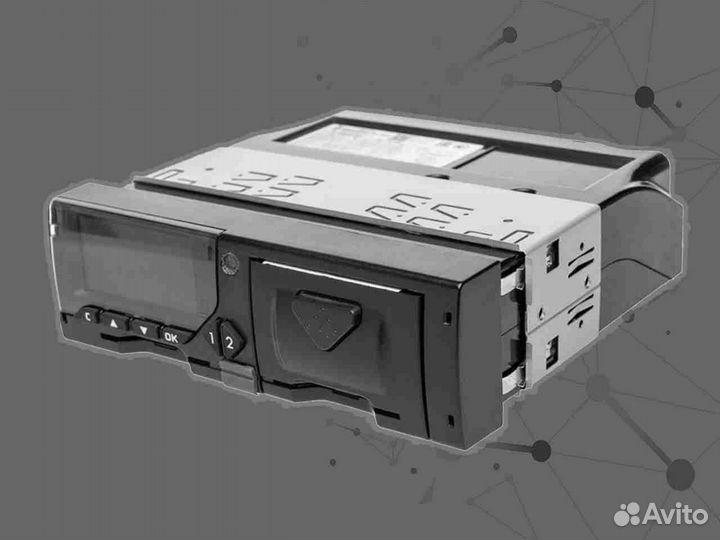 Тахограф Меркурий та001 с скзи.С установкой