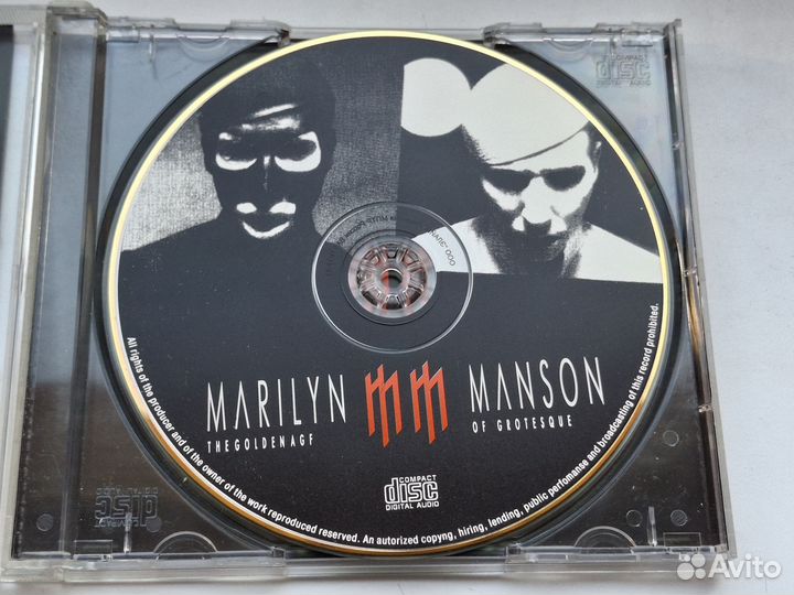 Cd диск Marilyn Manson The Golden Age of Grotesque