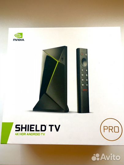 NVidia Shield TV Pro 4K HDR. Новая. EU