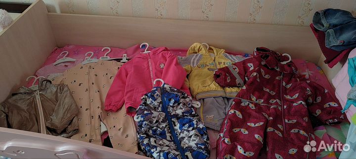 Вещи пакетом на девочку 86 92