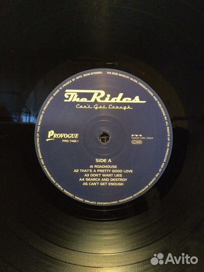 The Rides/Can’t Get/Pierced Arrow/blues rock 2Lp