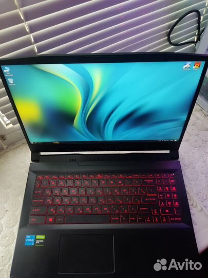 Игровой ноутбук MSI GTX1650/i5 11th/1tb ssd
