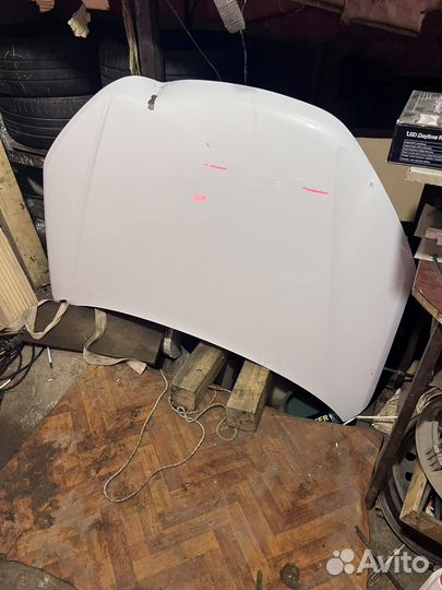 Капот LADA Granta Fl Белое облако