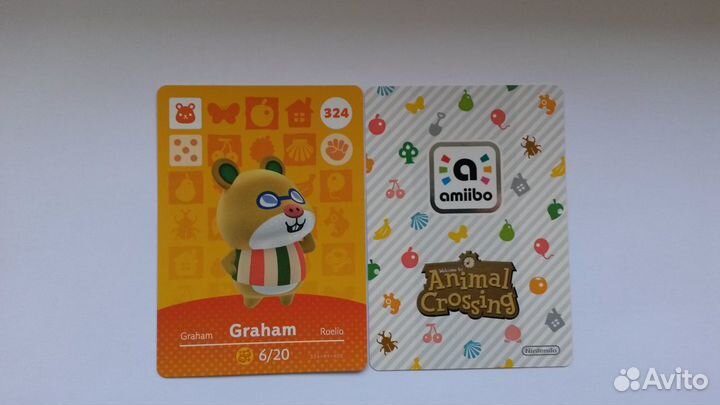 Animal Crossing amiibo-карты (4 серия)