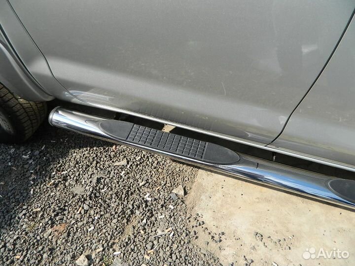 Пороги овал toyota hilux, 2006-2015