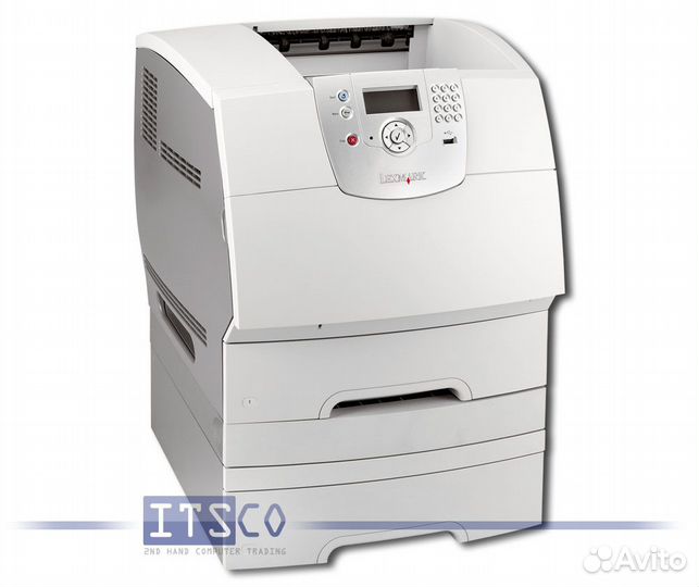 Принтер лазерный Lexmark T644, ч/б, A4,USB