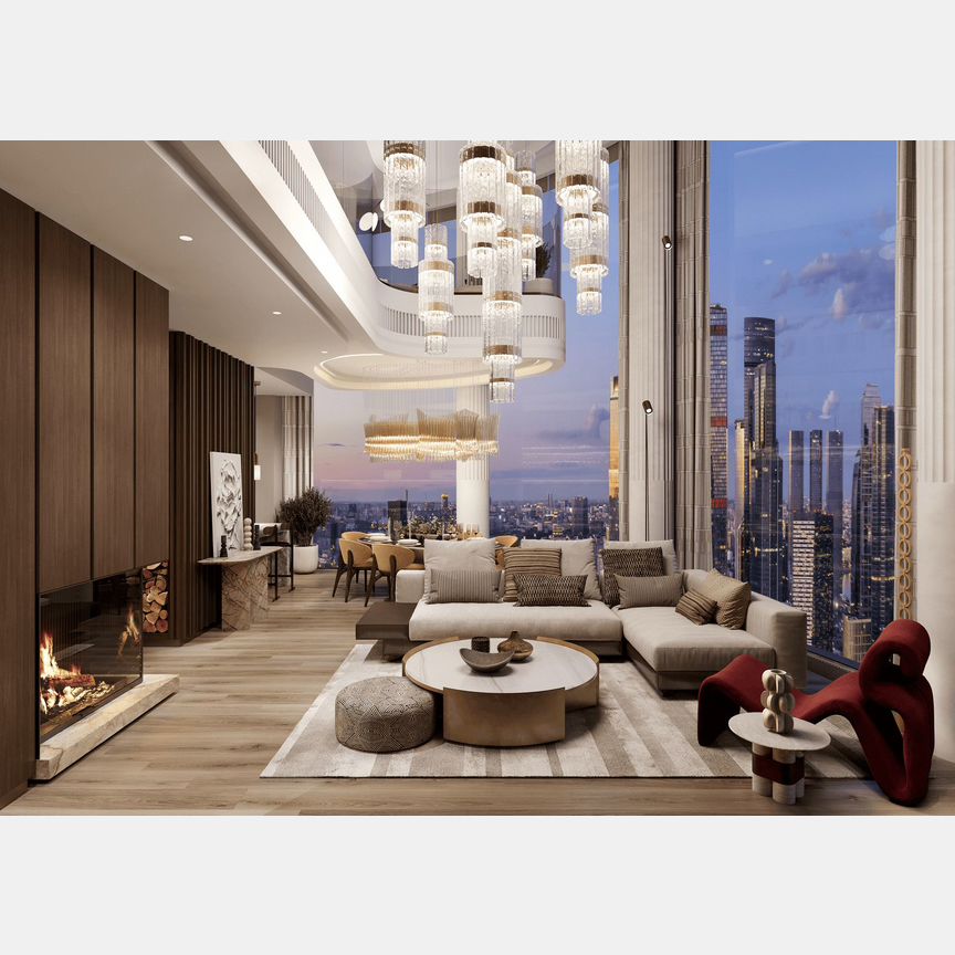 2-к. квартира, 72,5 м², 12/46 эт.