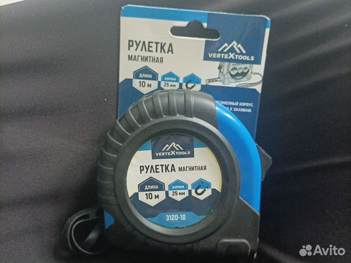 Рулетка магнитная