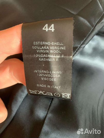 Пальто новое Италия шерсть/кашемир размер М