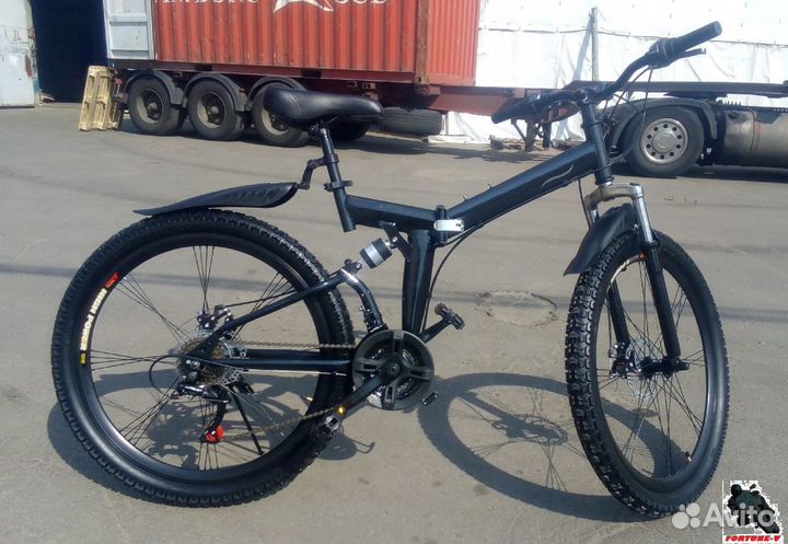 Велосипед складной двухподвес OK-14212S 26