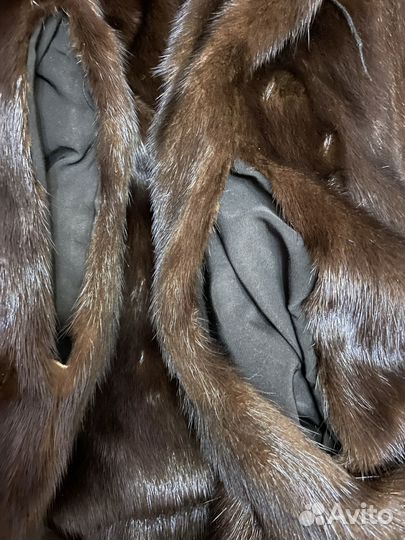 Шуба норковая 42 44 100см