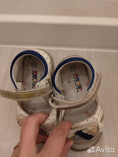 Сандалии для девочки 22 размер