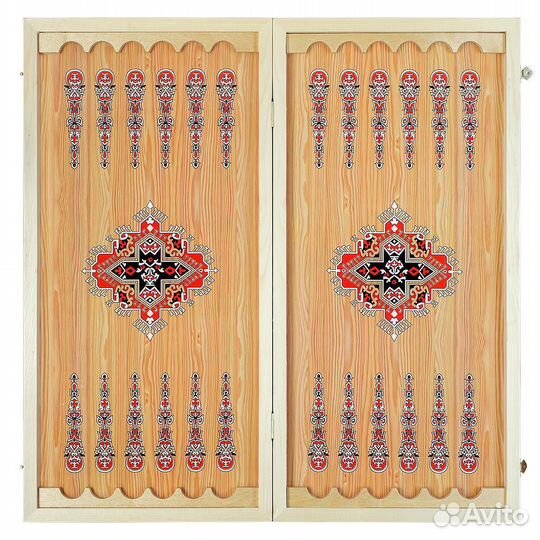 Нарды + Шашки Сирия Лев в Саванне большие (Россия, дерево, 60 см), Partida 63011