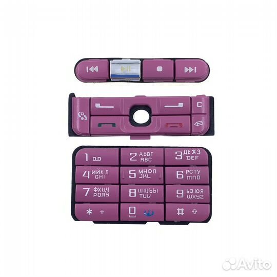 Клавиатура Nokia 3250 розовая