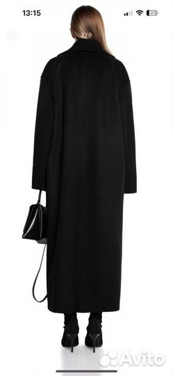 Двубортное пальто oversize