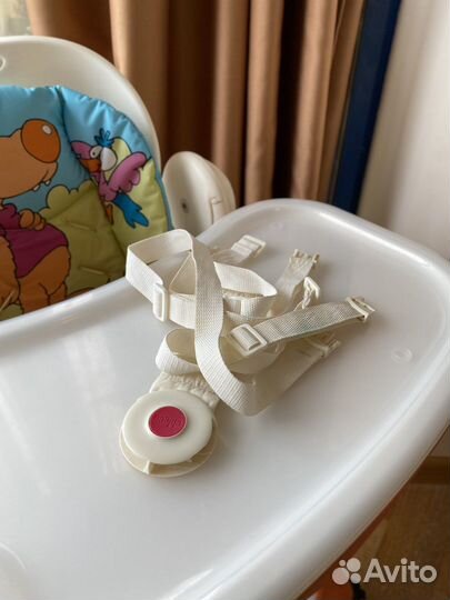 Стульчик для кормления chicco polly