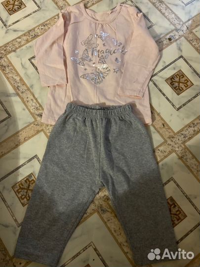 Пакет вещей на девочку 80/86